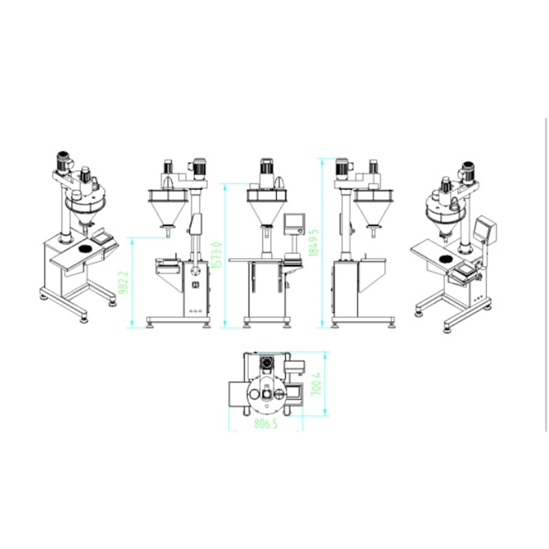 MPB-10 Semi-Auto Modular Modular Stainless Steel Packaging Packaging